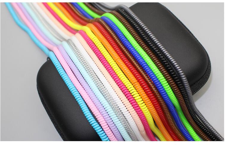 50cm Cable Protector Bobbin Winder Data Line Case Rope For Android Mobile  Phone Mini Usb Cable Earphone Cover With Spring Twine Protection From  Zlcing, $51.95